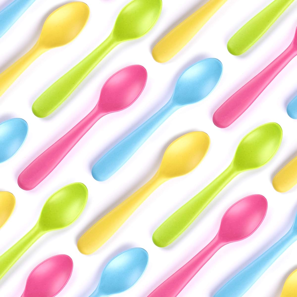 Get Fresh Bamboo Kids Spoons Set 4-Pack Reusable