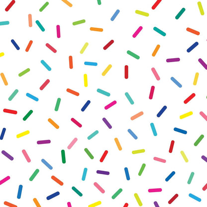 Wall Dressed Up Rainbow Sprinkles Wall Stickers