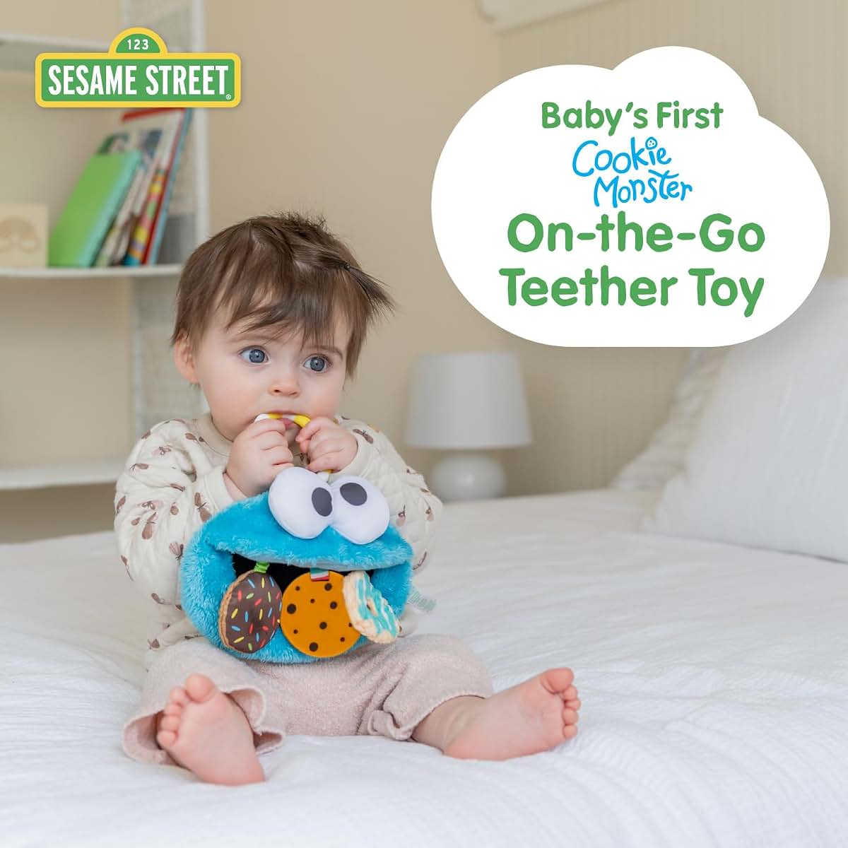 Kids Preferred Sesame Street Cookie Monster On The Go Activity Toy (photo 2)