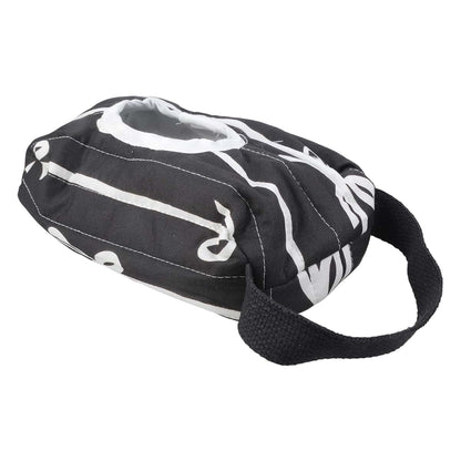 Ubxvamm Quilted Cotton Wet Wipe Storage Case With Bowknot Stripe Design (photo 3)