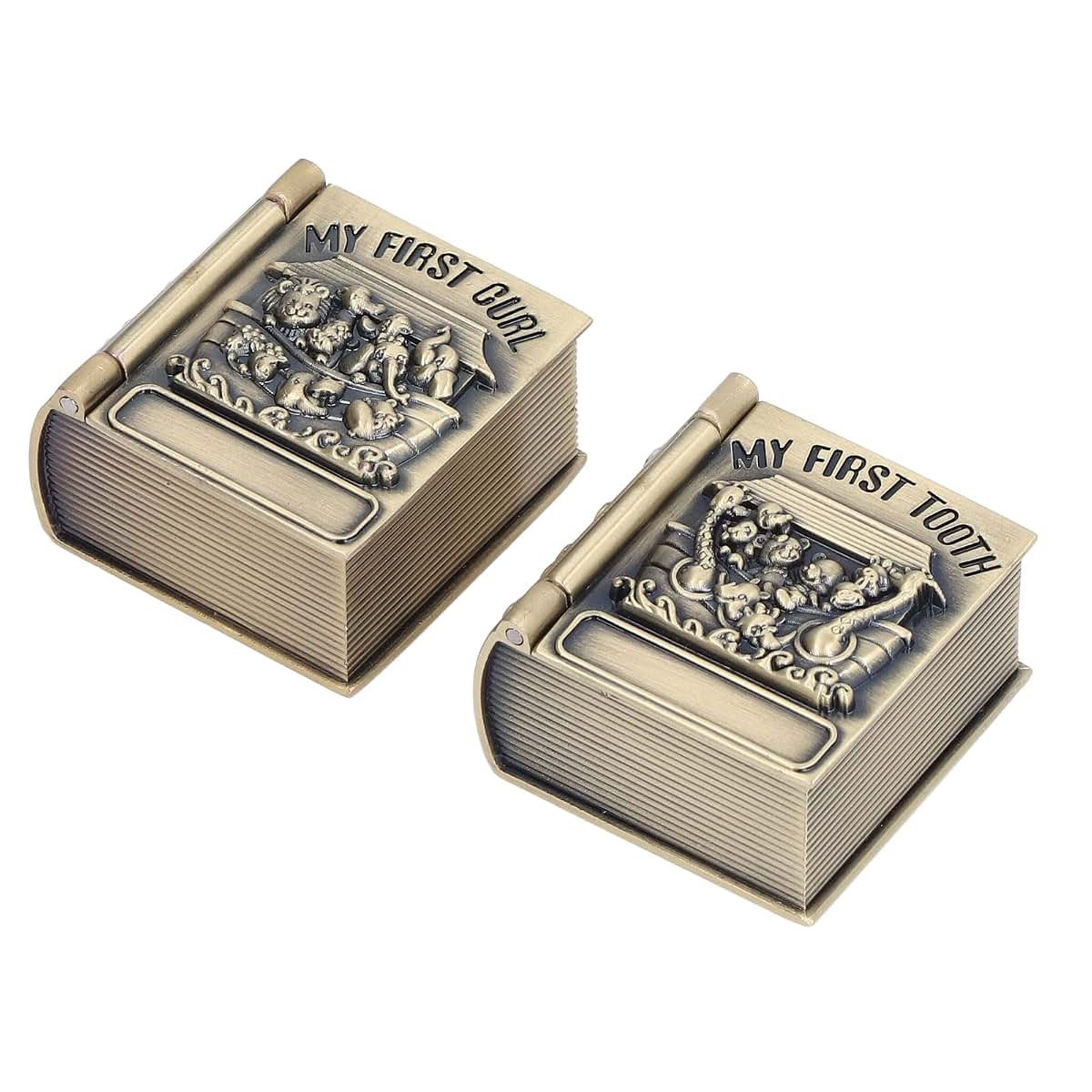BowyTrading Tooth Keepsake Box with Engraved Pattern