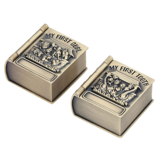 BowyTrading Tooth Keepsake Box with Engraved Pattern