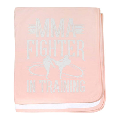 CafePress MMA Fighter in Training Mixed Martial Baby Blanket, Super Soft Newborn Swaddle