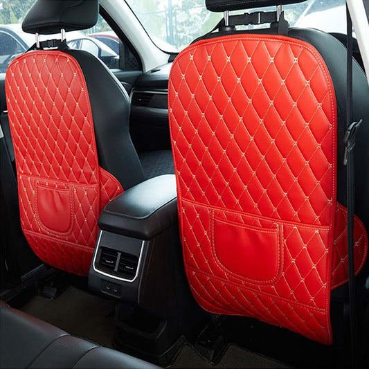 Car Seat Kick Mat Back Protector for Fiat 500X Seats