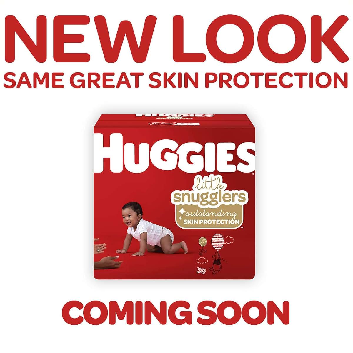 Huggies Little Snugglers Baby Diapers Size 3 16-28 lb 27 Count