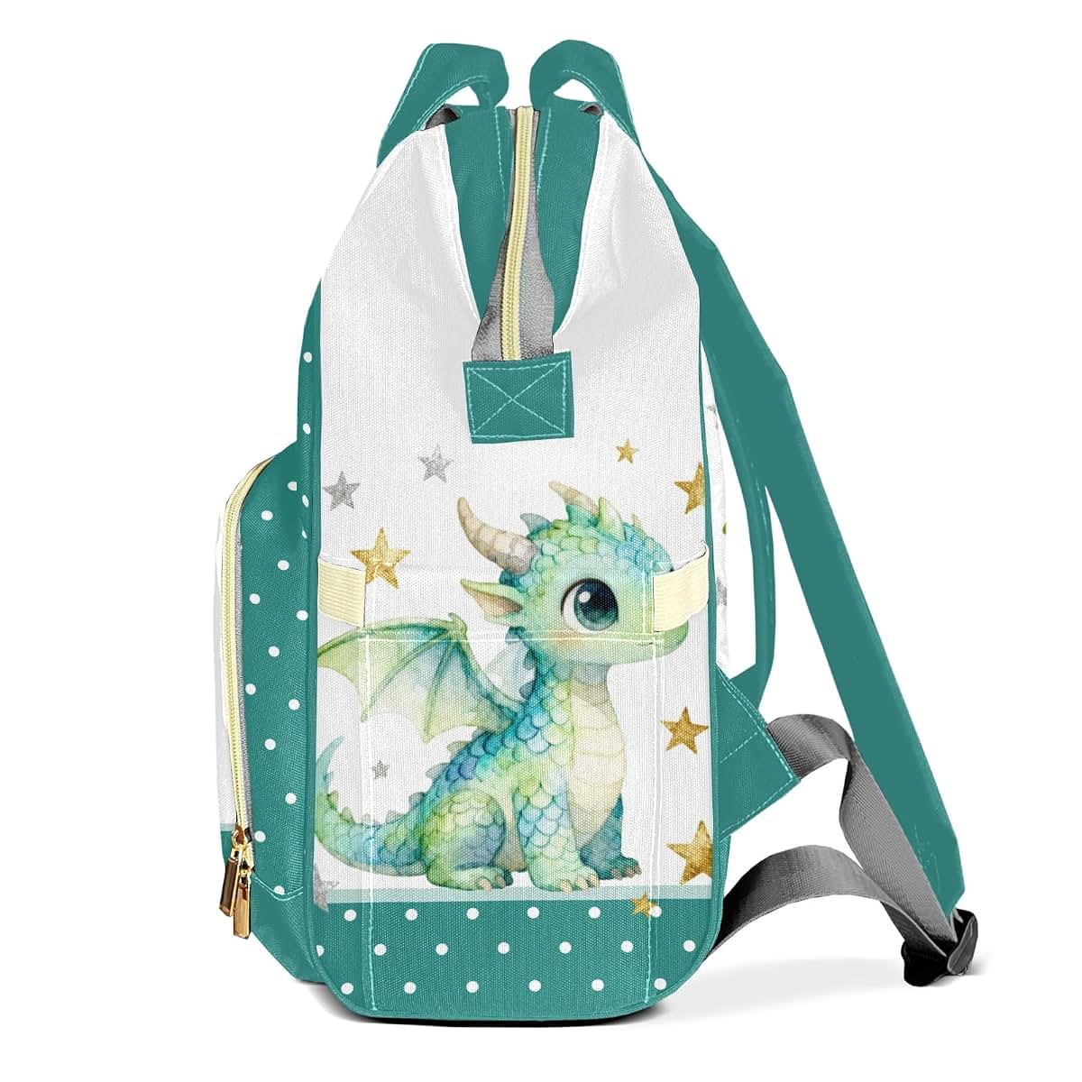 YallLocoMo Custom Diaper Bag Backpack With Insulated Bottle Pockets (photo 3)