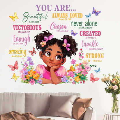 Inspirational Vinyl Wall Decals for Nursery, Bedroom & Playroom Decor