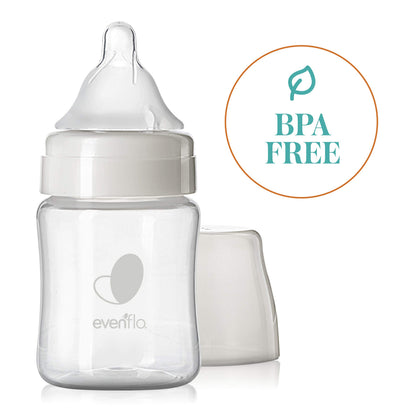 Evenflo Balance Plus Wide Neck Baby Bottles 5oz Pack of 6