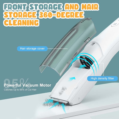 Baby Hair Clippers Kit - Cordless Ceramic Trimmer for Children