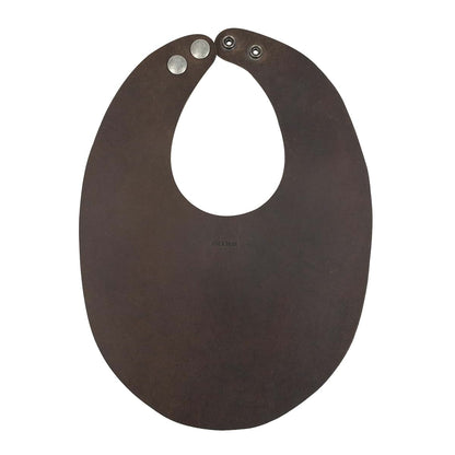 Leather Bib Costume Accessory - Full Grain Handmade