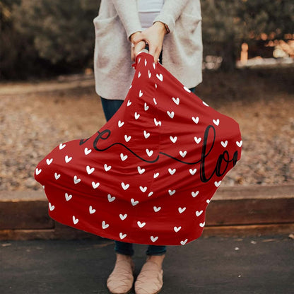 Zadaling Heart Shape Nursing Cover