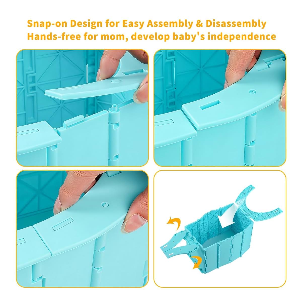 BabyOneStop Portable Foldable Toddler Potty Toilet for Travel