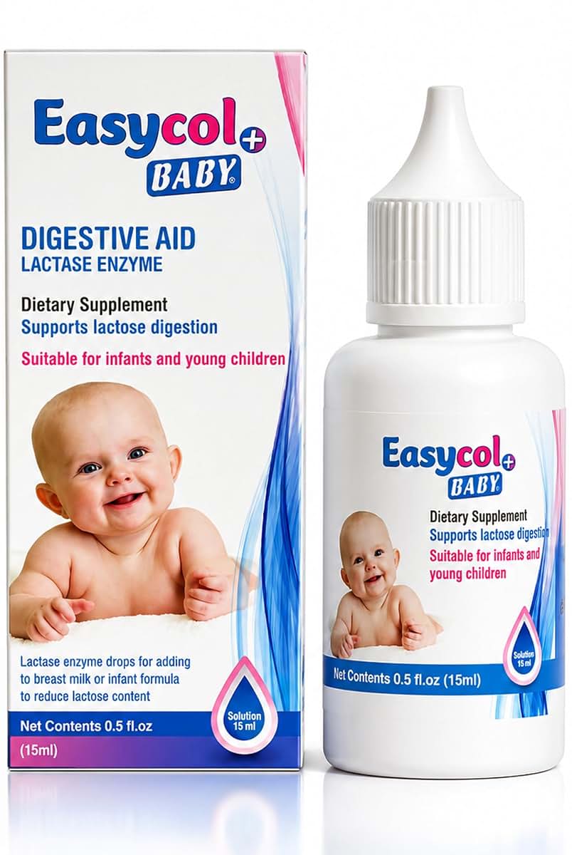 Easycol Baby+ Gas & Colic Relief Drops for Babies, 15 mL