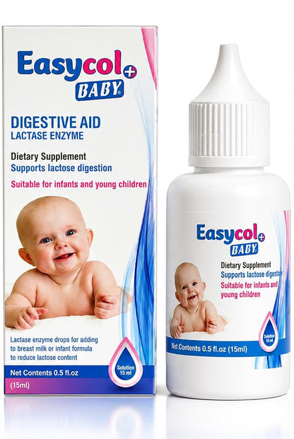 Easycol Baby+ Gas & Colic Relief Drops for Babies, 15 mL