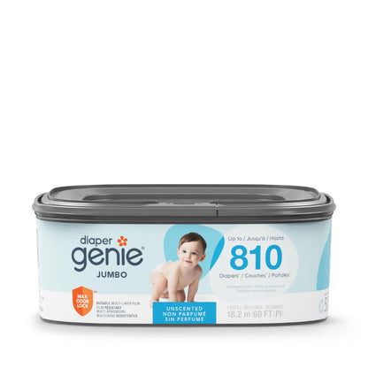 Diaper Genie Jumbo Square Refill Continuous Film