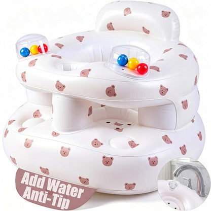 Lmpieok Upgraded V4.0 Inflatable Baby Seat for Sitting Support and Play