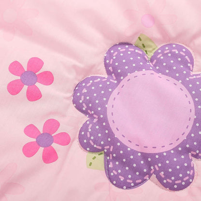 Butterfly Nursery Crib Bedding Set for Baby Girl Cot