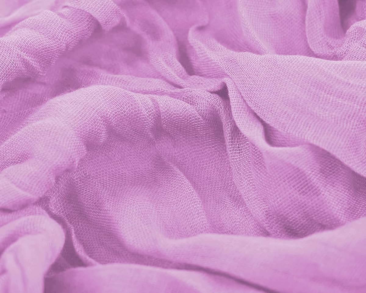 MDS Pack of 50 Cheesecloth Chair Sashes Lavender (photo 4)