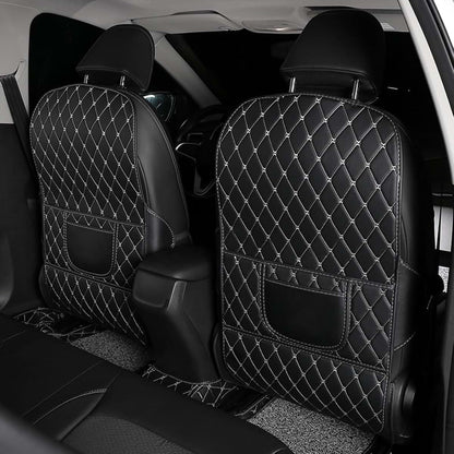 ZGQZGQ Car Seat Back Protectors For BMW X4 2 Pcs Kick Mat