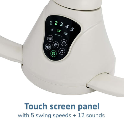 Maxi-Cosi Cassia Electric Baby Swing with 360 Rotation and Music