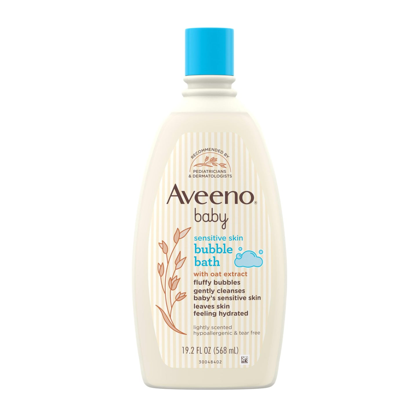 Aveeno Baby Sensitive Skin Bubble Bath Oat Extract