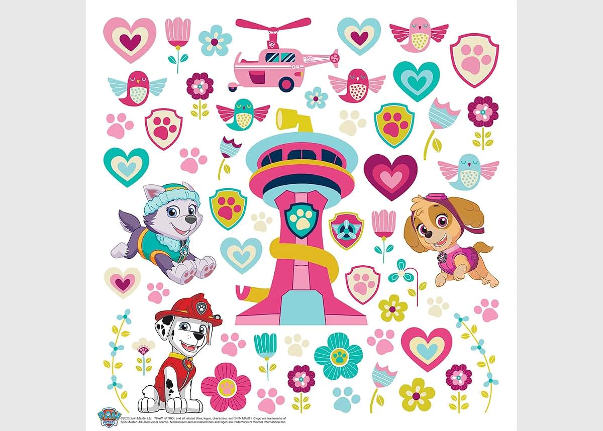 AG Design Paw Patrol Children's Room Wall Sticker