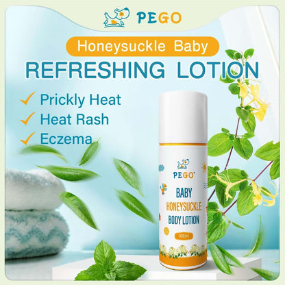 PEGO Baby Heat Rash Cooling Gel Powder, Lightweight Gel Texture, 100ml/3.38oz