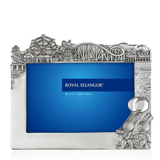Royal Selangor Bunnies Day Out Pewter Rectangular Photo Frame