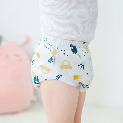 UCandy Boys Cotton Potty Training Underwear, 7 Pack Reusable Training Pants Size 2T