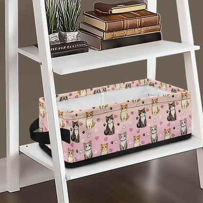 BabyOneStop Collapsible Fabric Storage Bin With Handles