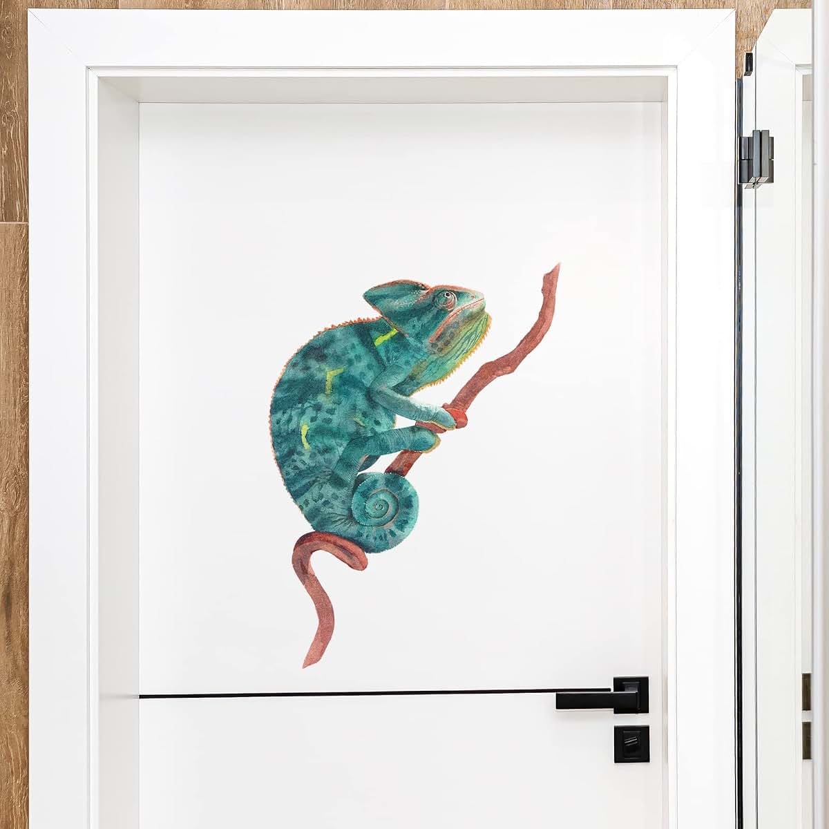 Chameleon Animal Wall Decal Sticker for Nursery Decor | Removable PVC Art