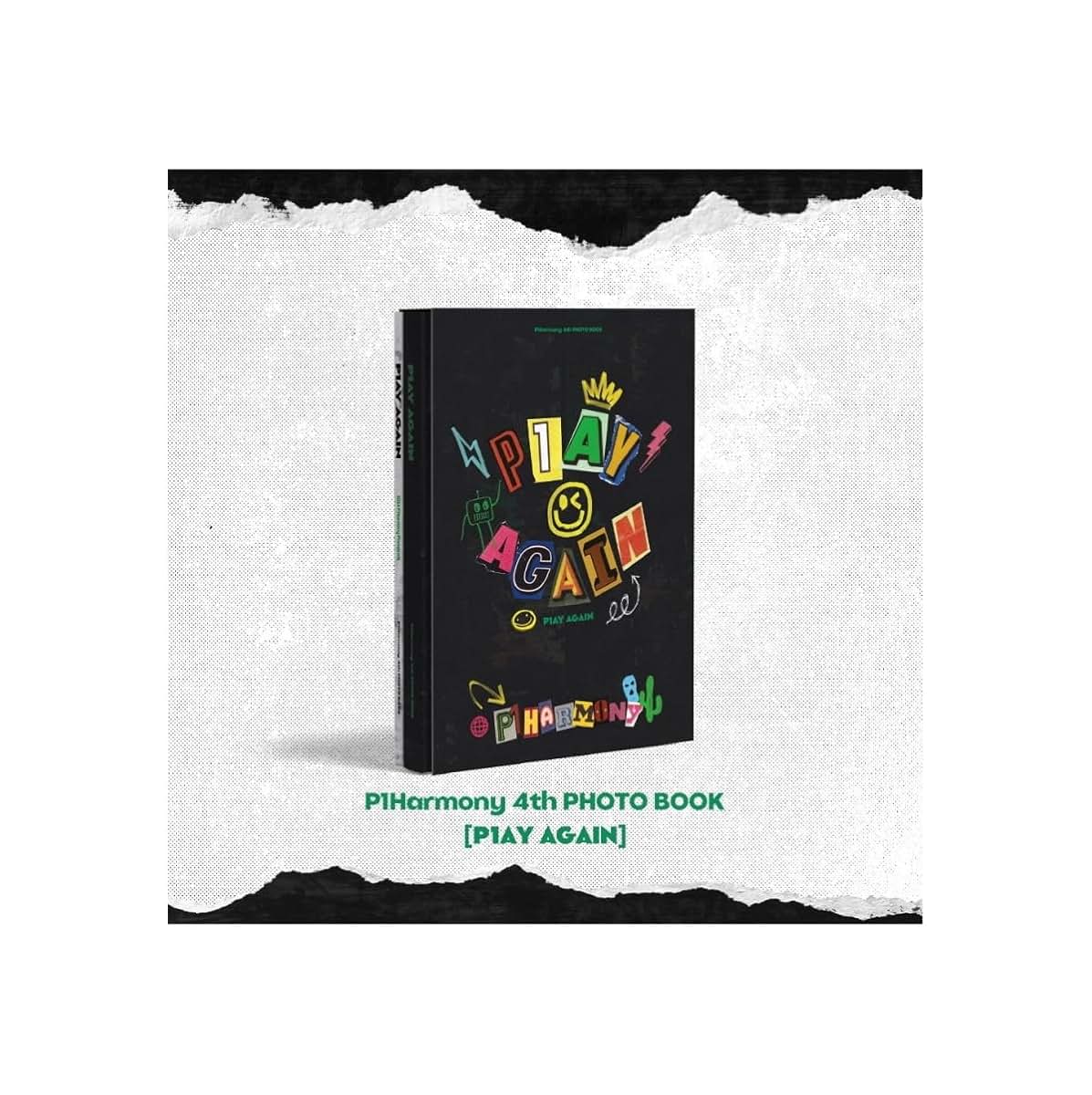 Genie Music P1Harmony 4th Photo Book P1ay Again