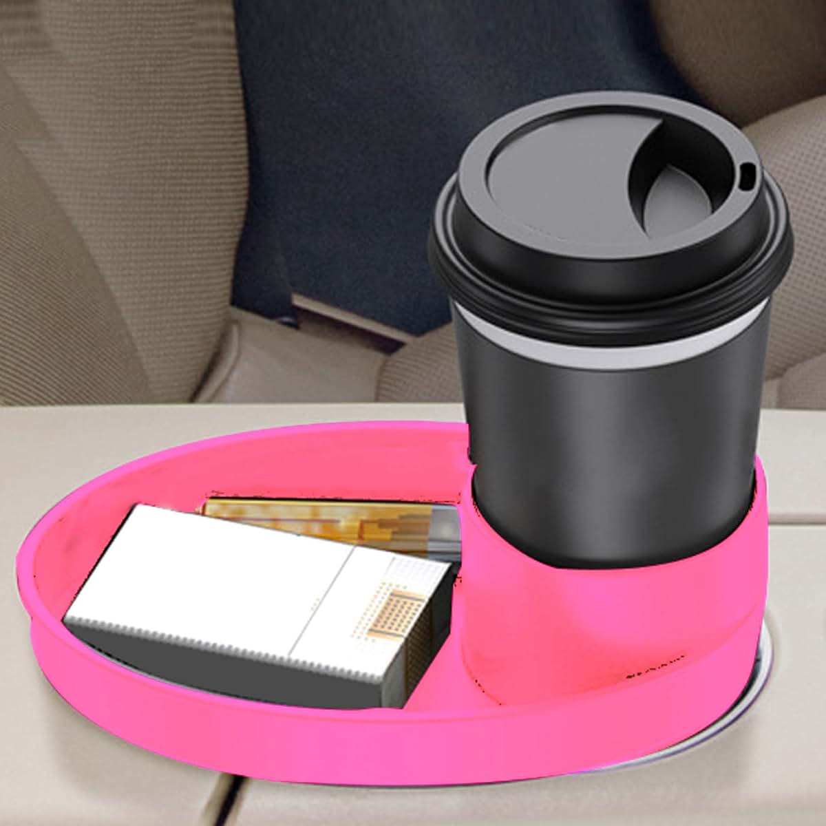 Xiuganpo Car Seat Snack Tray For Toddler Travel (photo 3)