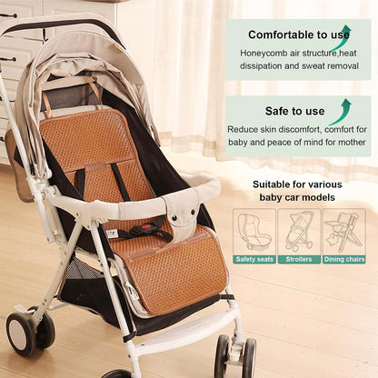 Enchantia Breathable Stroller Cooling Pad, Segmented Design Cooling Pad for Stroller, Car Seat Cooler Pad for (photo 3)