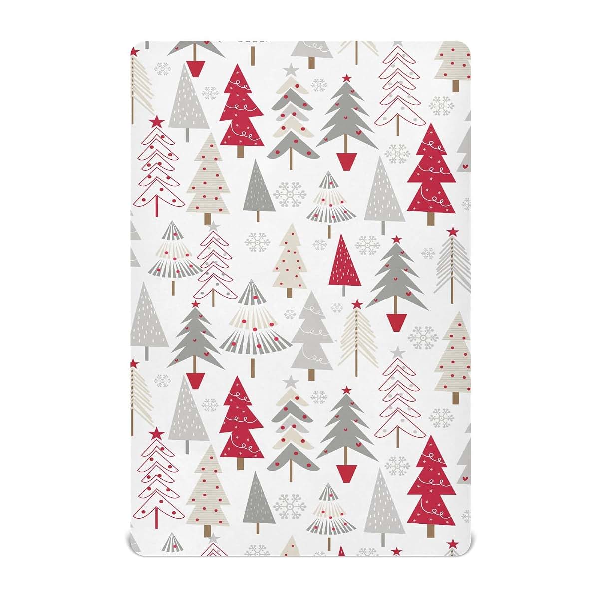 KICPOAY Fitted Crib Sheets for Playard and Mini Crib Mattress