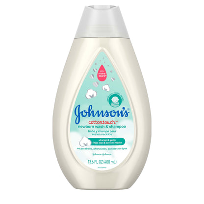 Johnson's CottonTouch Newborn Baby Wash & Shampoo
