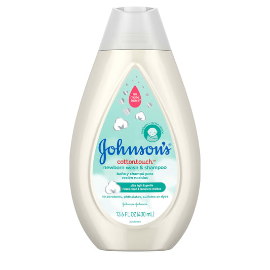 Johnson's CottonTouch Newborn Baby Wash & Shampoo