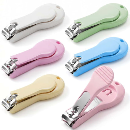 FNANJWQ Baby Nail Clippers 6 Pack, Multicolored Precision Trimmer