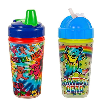 Daphyls Grateful Dead Sippy And Straw Cup Combo