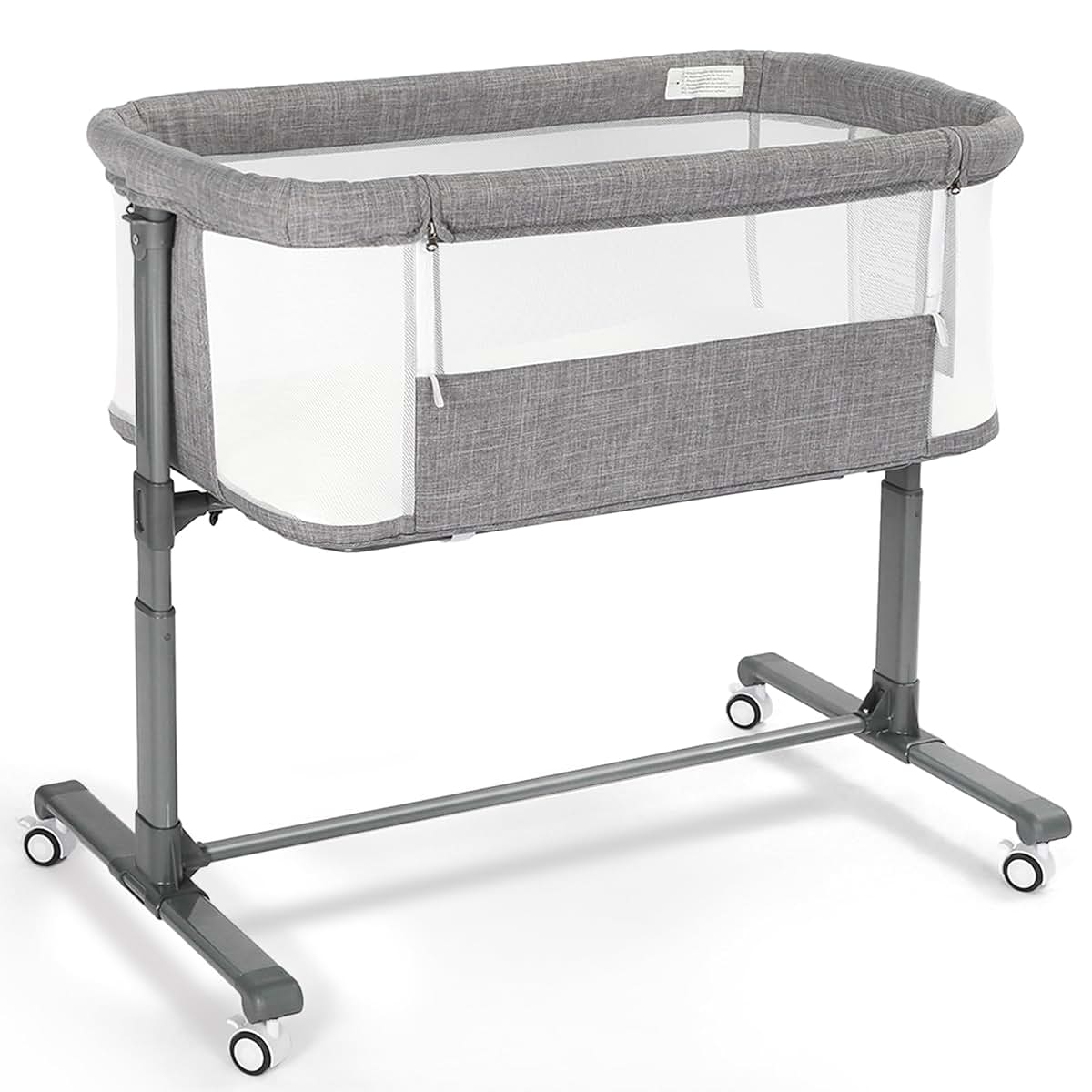 Todecare Baby Bassinet Portable Bedside Sleeper With Adjustable Height
