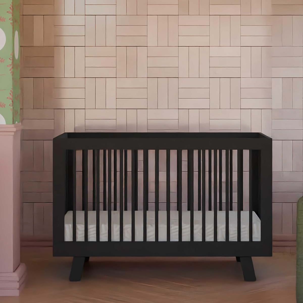 DaVinci - DROPSHIP Babyletto Hudson 3-in-1 Convertible Baby Crib Black