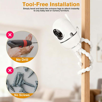 Wochel US Flexible Baby Monitor Mount for HelloBaby