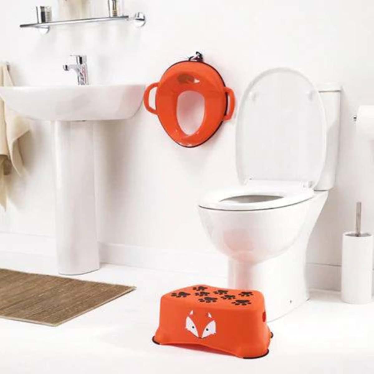 Carry Potty Training Toilet Seat with Handles and Splash Guard