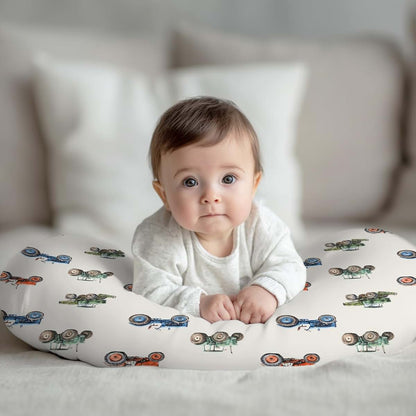 Wicbfdfv Vintage Tractor Nursing Pillow Cover