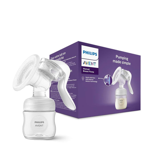 Philips Avent Manual Breast Pump White Transparent