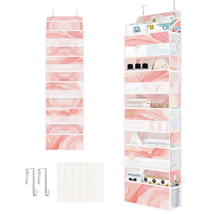 Clastyle Hanging Over The Door Organizer Shelf for Nursery & Bathroom Storage