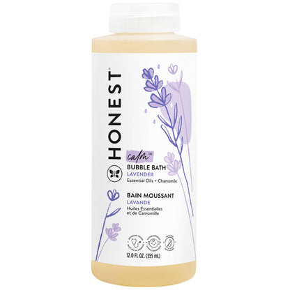 Honest Company Foaming Bubble Bath, Lavender Calm Scent