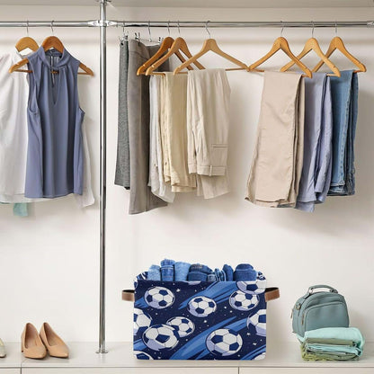 Maunzc Collapsible Storage Bins with Handles for Organization