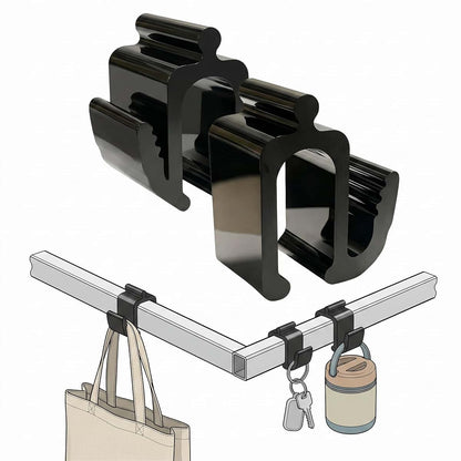 Xonyoom 2 Pack Wagon Side Hooks For Stroller Organization