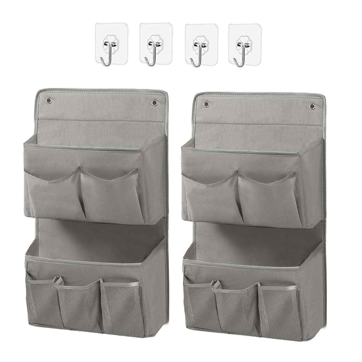 Someteth Wall Hanging Organizer for Door, Bathroom, or Closet Storage